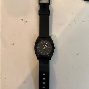 Black Nixon watch